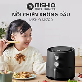 Mua Nồi Chiên Không Dầu Mishio MK320 Dung Tích 2.2 - Hàng chính hãng