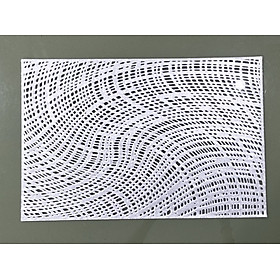 Miếng Lót Bàn Ăn FY 301S (45 x 30 cm) - Nhủ bạc