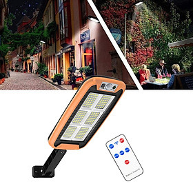 Solar Garden Lights LED Motion Sensor Ligths Wall Light Orange 168 LED