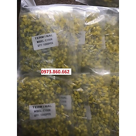 500 Đầu cos kim rỗng - cos pin bấm dây E0508, E7508, E1008, E1508, E2508, E4009, E6012