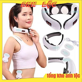 MÁY MASSAGE CỔ VAI GÁY TÍCH ĐIỆN CAO CẤP TIỆN ÍCH CÔNG NGHỆ NHẬT BẢN DỄ SỬ