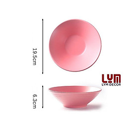 Mua (SẴN) Bát tô sứ pastel phong cách Bắc Âu 19cm  tô phở  tô canh - Sứ cao cấp không chì