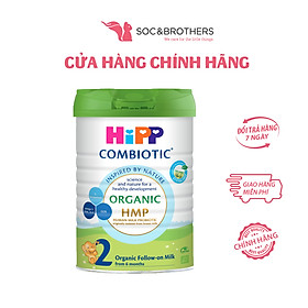 Sữa bột công thức HiPP 2 Organic Combiotic (từ 6 tháng tuổi)
