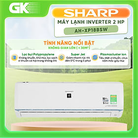 Mua Máy lạnh Sharp Inverter 2 HP AH-XP18BSW - Hàng chính hãng - Chỉ giao HCM
