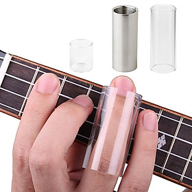 String Slide +2 Pcs Stainless Steel Tone Bar Guitar Slide Bars For Guitar