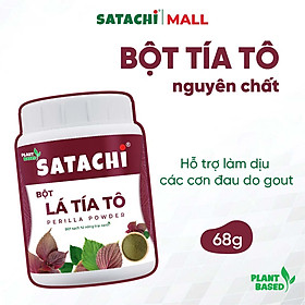 Bột Tía Tô Nguyên Chất SATACHI – 100% Lá Tía Tô – Hộp 68g & 218g