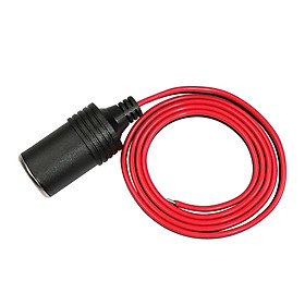 12V 24V Car  Lighter Female Socket Extension Cable Cord Connector