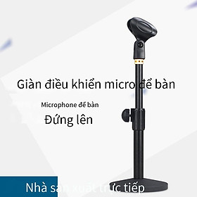 Giá thấp nhất bài phát biểu hội nghị trực tiếp đĩa kim loại micro để bàn có thể nâng lên chân đế tụ điện micro đứng NB-268
