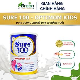 Sữa Sure 100 Optimom Kids Hộp 900g