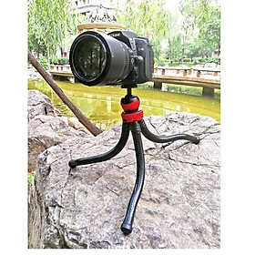 Giá đỡ điện thoại/máy ảnh Selfiecom dạng tripod 3 chân bạch tuộc uốn dẻo