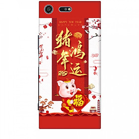 Ốp lưng dành cho điện thoại SONY XZ PREMIUM Happy New Year Mẫu 1