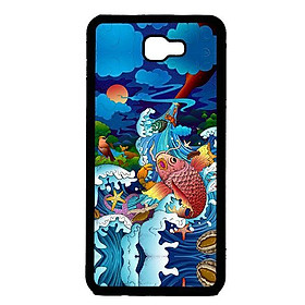 Ốp in cho Samsung Galaxy J5 Prime Mưa Cá Chép - Hàng chính hãng