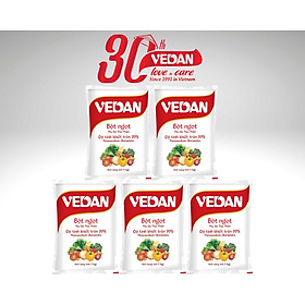 Combo Bột Ngọt VEDAN - Combo 5 Gói 400g