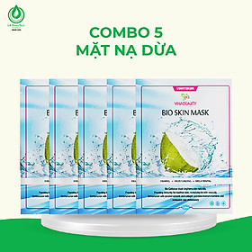Combo 10 Mặt nạ dừa BESKINATY Hàn Quốc phục hồi cấp ẩm làm dịu cho mọi loại da