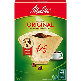 Mua GIẤY LỌC CAFÉ MELITTA 1×6 (6-8 LY) – GERMANY