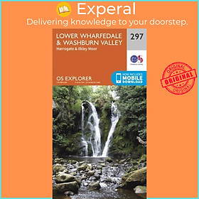 Sách - Lower Wharfedale and Washburn Valley by Ordnance Survey (UK edition, paperback)