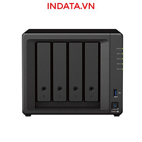 Bộ lưu trữ mạng NAS Synology DS923+ CPU AMD R1600 2-core 2.6GHz, RAM 4GB, LAN 2x 1GbE, 4 khay ổ cứng - Hàng chính hãng