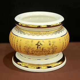 Mua Bát Nhang Tâm Kinh bằng sứ cao cấp KH1762