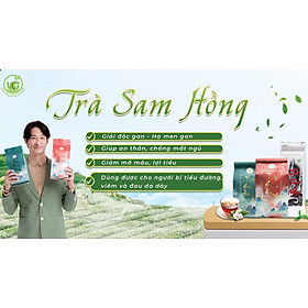 Trà sâm hồng thượng hạng gói trà vg