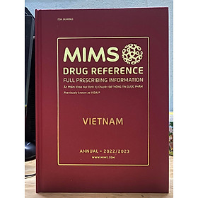 Hình ảnh Sách - Mims Việt Nam 2023 (VIDAL 2023) Ấn phẩm Khoa học Định kỳ Chuyên đề Nhà thuốc thực hành