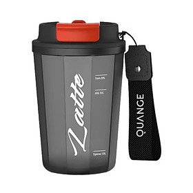 Bình Nước Thể Thao Xiaomi Youpin Quange Tritan 400mL Chống Nóng Tiện Dụng - black