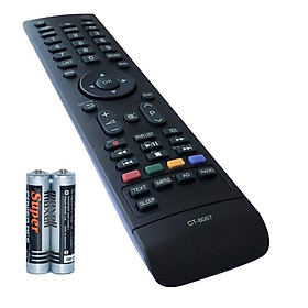 Remote Điều Khiển Cho TV LCD, TV LED TOSHIBA CT-8067 (Kèm Pin AAA Maxell)