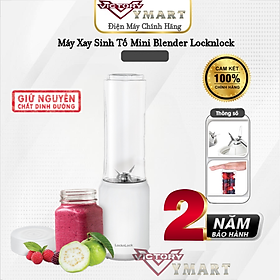 Mua Máy Xay Sinh Tố Mini Blender Locknlock EJM433WHT (Model 2024)  220-240 V  50/60 Hz  150 W  280 ml - Hàng Chính Hãng