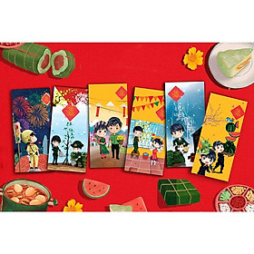 Bộ 100 Lì Xì Công An Nhân Dân