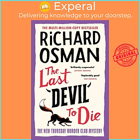 Sách - The Last Devil To Die - The Thursday Murder Club 4 by Richard Osman (UK edition, hardcover)