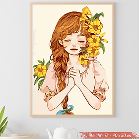 Mua Tranh Sơn Dầu Số Hoá Tự Tô Màu - YN 78