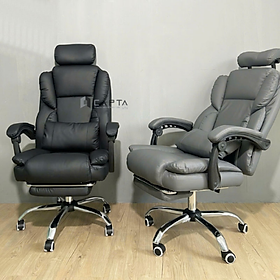 Mua Ghế gaming ghế ngồi chơi game CR4117-P Nội thất Capta Ghế livestream bán hàng có gác chân nệm bọc da pvc ngã nằm thư giãn chân thép xoay cao cấp tại tphcm