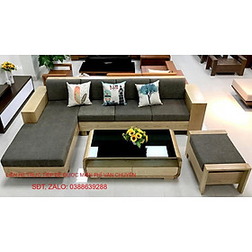 Mua Bộ bàn ghế Sofa góc L sồi Nga BG081