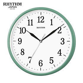 Đồng hồ Rhythm CMG622NR05- Kt 25.7 x 4.0cm, 520g, Vỏ nhựa. Dùng Pin.