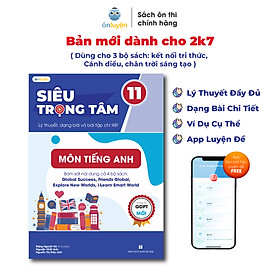 Hình ảnh Sách Lớp 11-Siêu trọng tâm 9 Môn: Toán, Lí, Hóa, Sinh, Văn, Anh,Sử,Địa,GD Kte PL chương trình mới dành cho 2k7