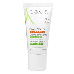 Kem Làm Mềm Da, Dịu Kích Ứng A-Derma Cho Da Khô Đến Rất Khô Exomega Control Emollient Cream (50ml)