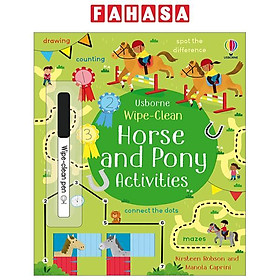 Wipe-Clean Horse And Pony Activities