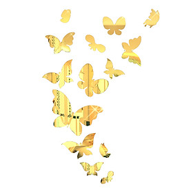 Mua Bộ decal dán tường trang trí 3D sáng tạo cao cấp (M1) 14 bướm