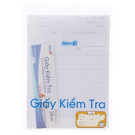 Giấy Kiểm Tra Thiên Long TP-GKT 01 4 Ô Ly Vuông