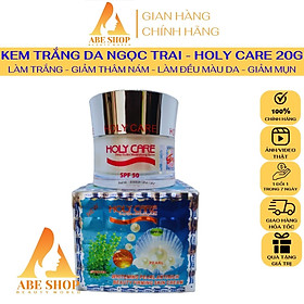 Kem HOLY CARE Ngọc Trai Collagen - Rong Biển 20g  - Làm Trắng - Chống Nhăn - Chống Lão Hoá