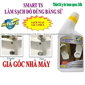 Dung dịch làm sạch đồ sứ Smart TS 500ml,300ml