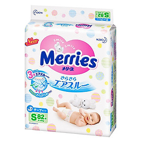 Tã Dán Merries S-82 (82 Miếng)