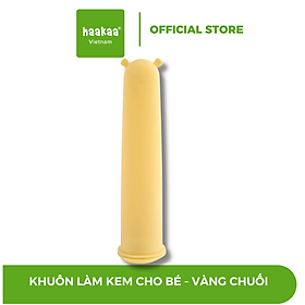 Khuôn làm kem cho bé Haakaa. Chất liệu silicone cao cấp, an toàn. Không chứa BPA, PVC và phthalate