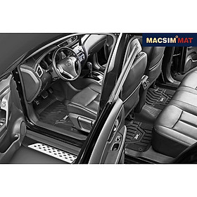 Thảm lót sàn dành cho xe ô tô  Renault Koleos 2014- Nhãn hiệu Macsim 3W chất liệu nhựa TPE đúc khuôn cao cấp - màu đen