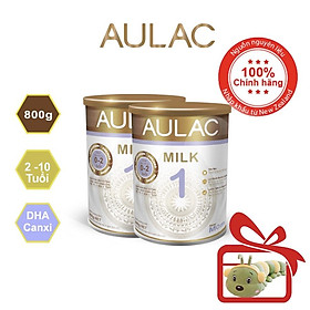 COMBO 2 HỘP AULAC MILK 1 - 800G  