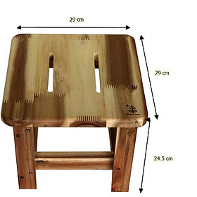Mua Ghế Đôn Tròn Và Vuông Gỗ Tràm Cao Cấp  Dùng Để Uống Trà  Làm Việc  Decore Quán Cafe- Gỗ Đức Thành