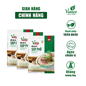 Combo 3 gói Bột Gia Vị Súp Phở Việt Ấn 18gr 18gr gói