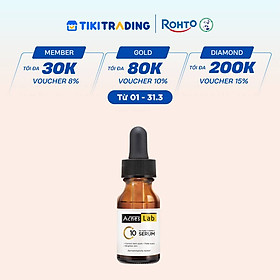 Seum VItamin C 10% dưỡng trắng mờ thâm sạm Acnes Lab C10 serum 15ml