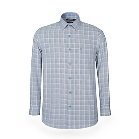 Áo sơ mi nam tay dài form ôm suông Khatoco A1MD568T1-CNCR335-2504-D-CÔNG NGHỆ NANO