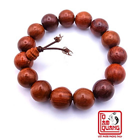 Vòng tay phong thủy chuỗi hạt nam nữ gỗ Cẩm Lai đẹp, cá tính - TÀI LỘC, MAY MẮN - Phụ kiện thời trang