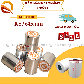 Mua Thùng 100 cuộn giấy in nhiệt K57x45mm  Giấy in hóa đơn K57  K58